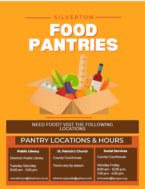 food pantries in Silverton